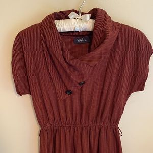 Red and black Wish dress